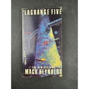 Lagrange Five Mack Reynolds Science Fiction Bantam Paperback 1979